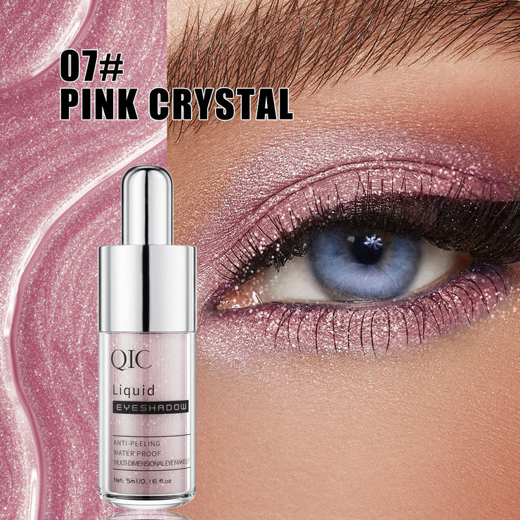 High-gloss Multicolor Pearlescent Liquid Color Eye Shadow