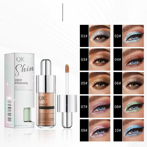 High-gloss Multicolor Pearlescent Liquid Color Eye Shadow